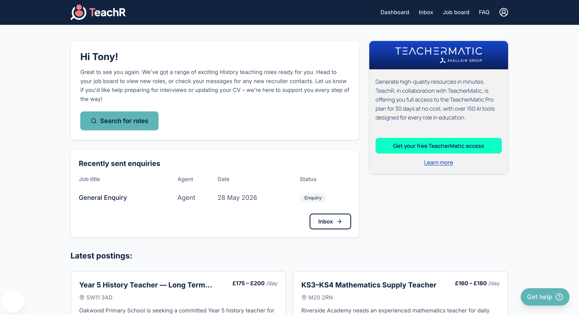 TeachR - Teaching Jobs & Supply Teacher Recruitment | UK Education ...